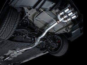 Acura Integra Performance Exhaust - AWE Tuning - Cat-Back Track - Chrome Silver - 2024+